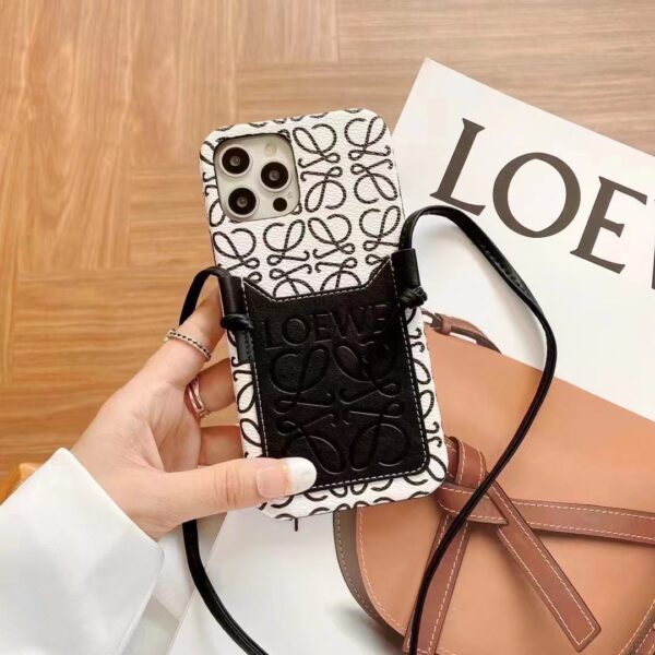 LOEWE CARD HOLDER WITH STRAP - Image 2