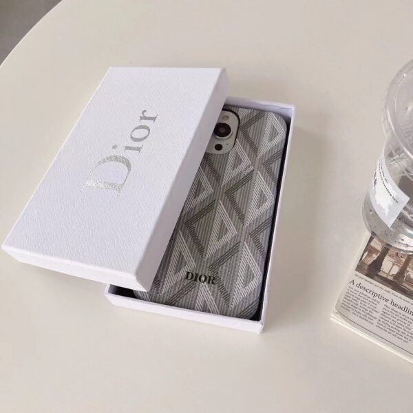 DIOR LIGHT GREY CASE - Image 3